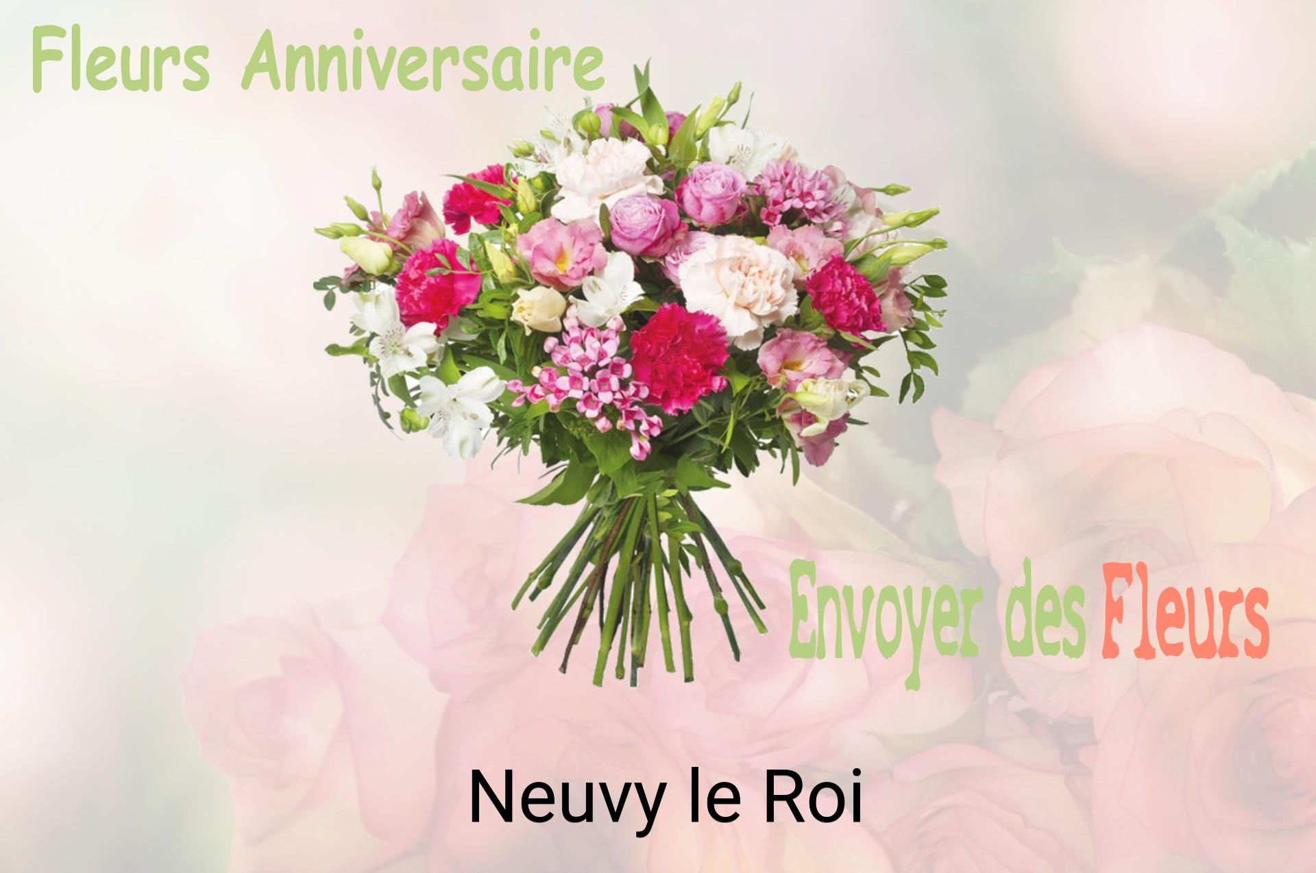 Bouquet de fleurs d’anniversaire livré à Neuvy-le-Roi
