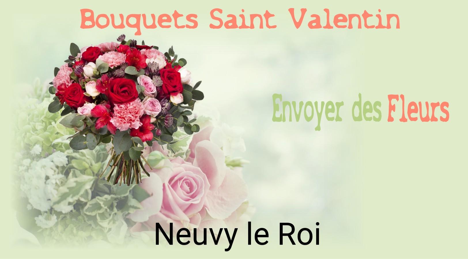 Roses de Saint-Valentin livrées à Neuvy-le-Roi